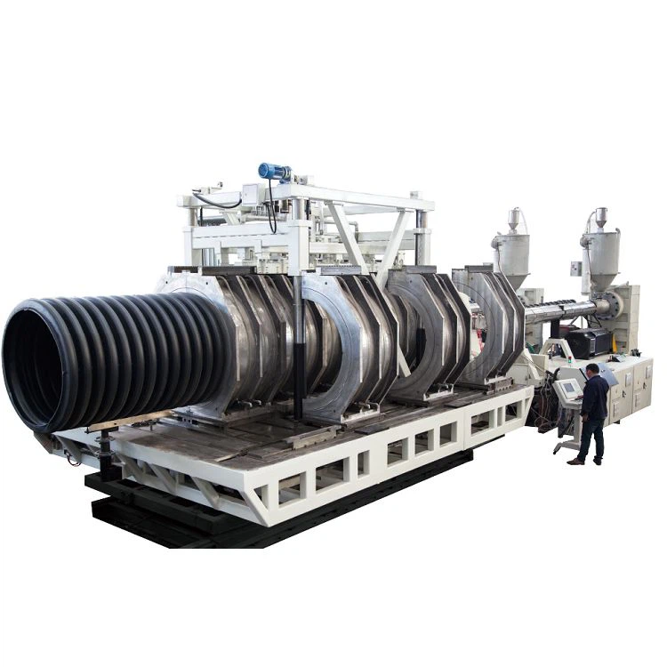 Double Wall Corrugated Pipe Production Line Horizontal