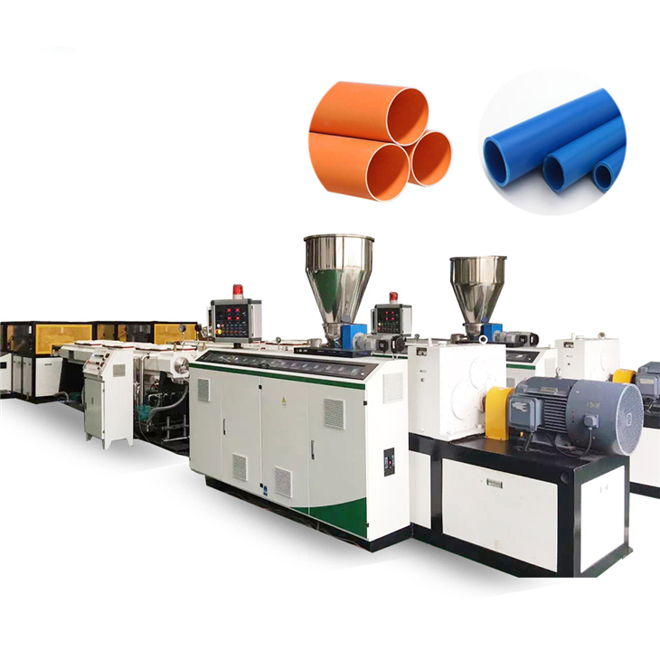 PVC duplacsöves extrudáló vonal